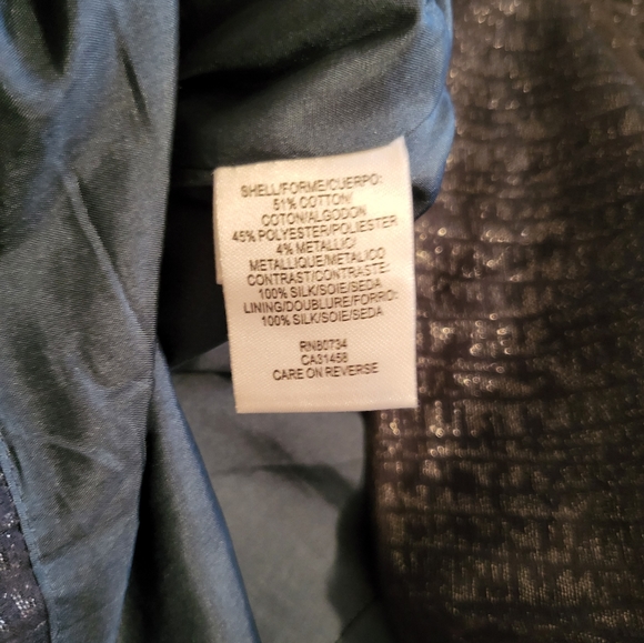 BCBG Runway navy dress sz 6 - Picture 5 of 8